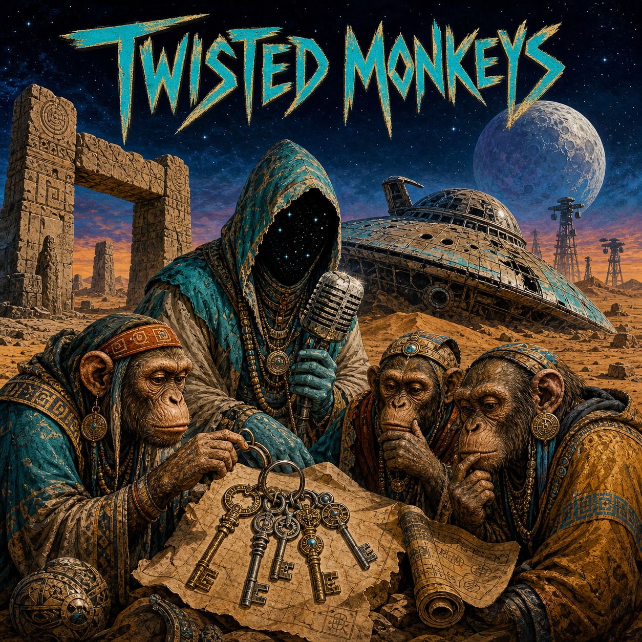 Twisted Monkeys artwork
